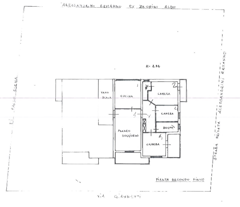 Appartamento - Planimetry 1