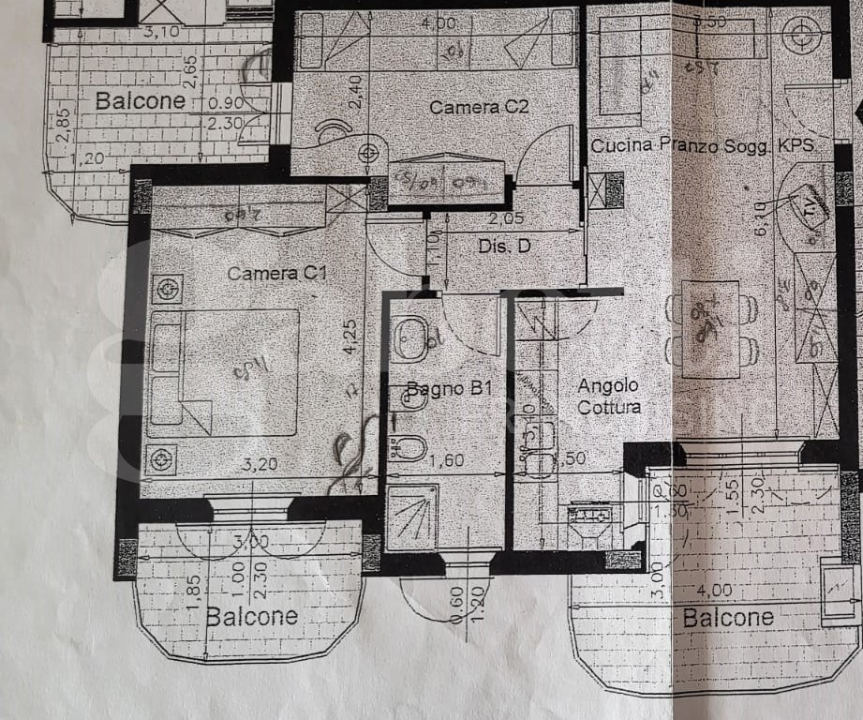 Appartamento - Planimetry 1
