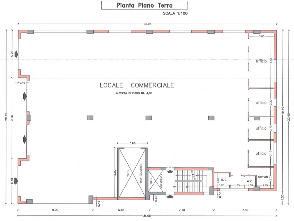 Capannone - Planimetry 4