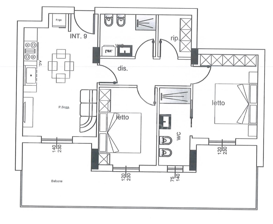 Appartamento - Planimetry 1