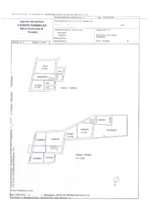 Casa Indipendente - Planimetry 1
