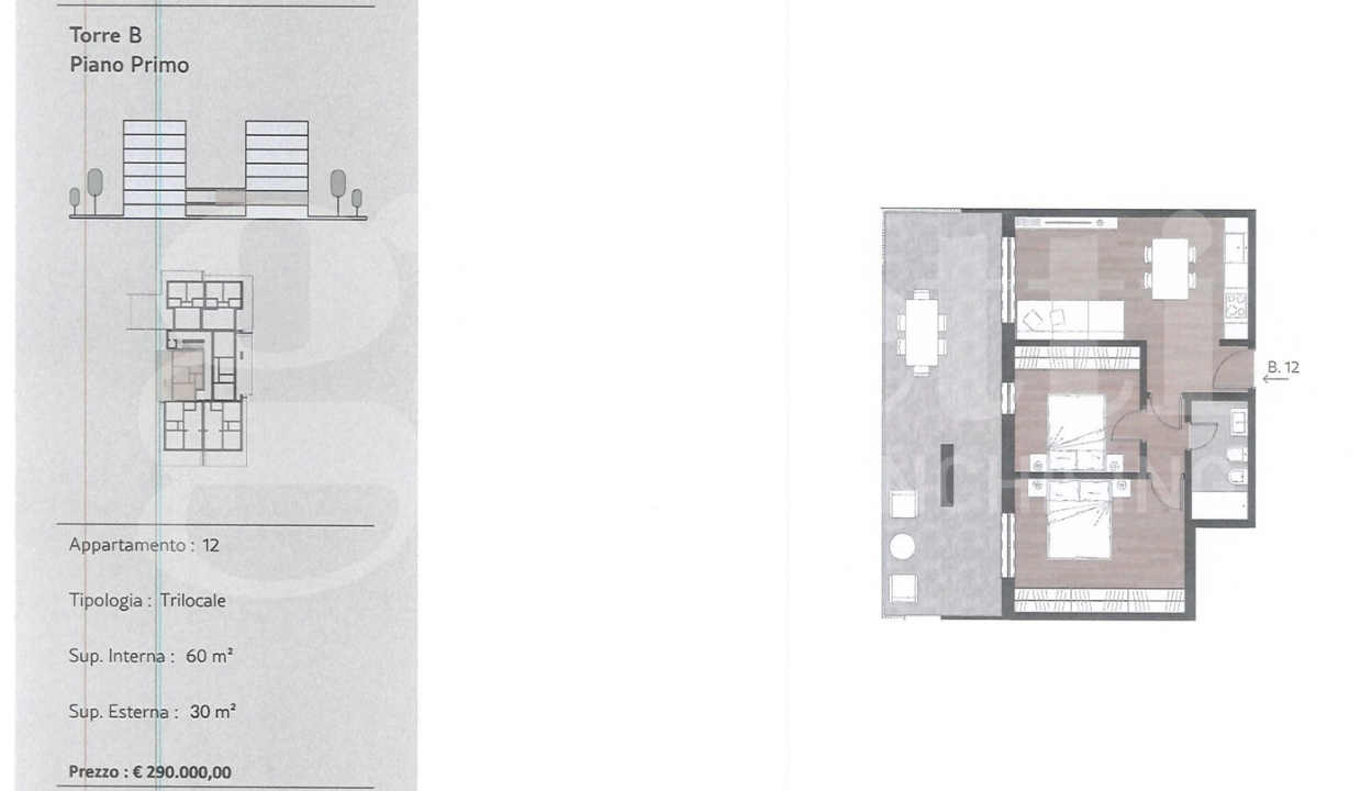 Appartamento - Planimetry 1