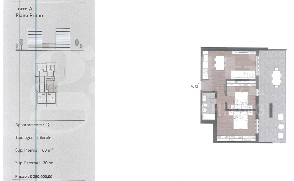 Appartamento - Planimetry 1