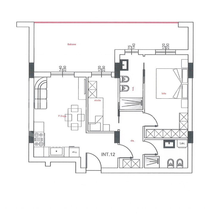 Appartamento - Planimetry 1