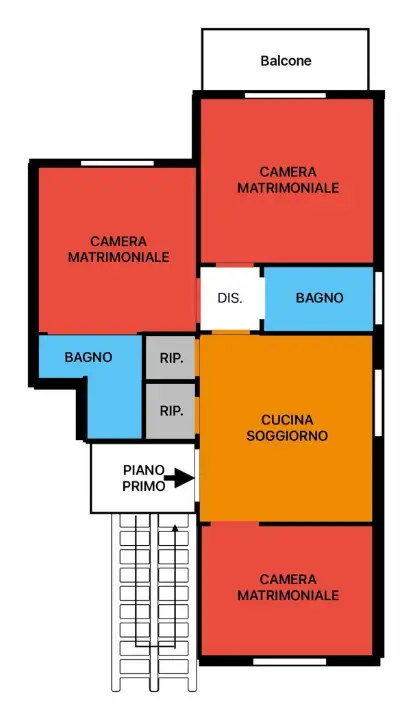 Appartamento - Planimetry 1