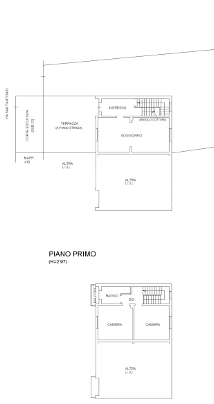 Casa Indipendente - Planimetry 1