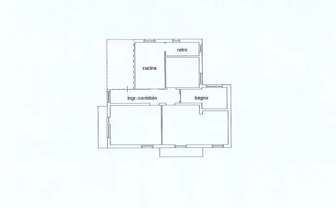 Casa Indipendente - Planimetry 1