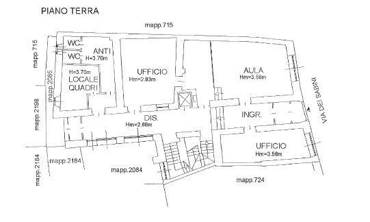 Palazzina - Planimetry 1
