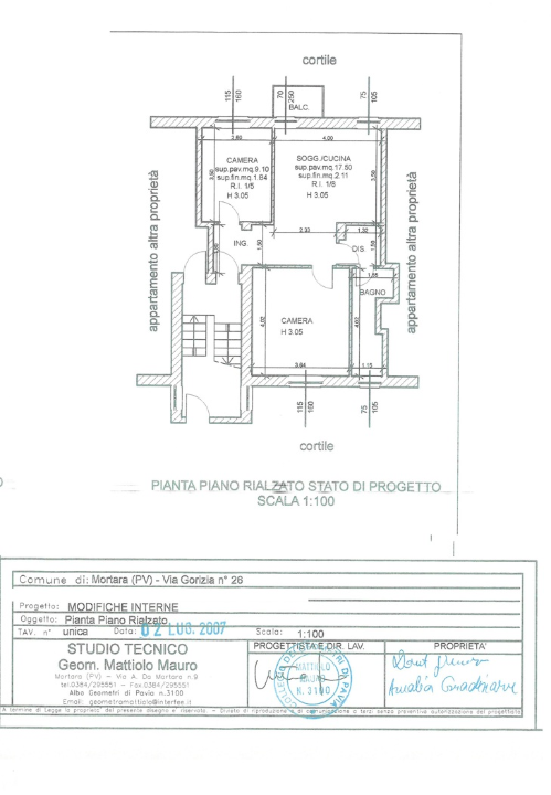 Appartamento - Planimetry 1