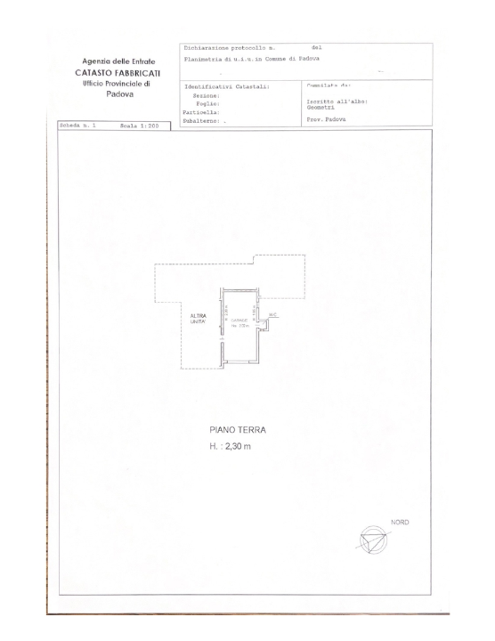 Casa Indipendente - Planimetry 1