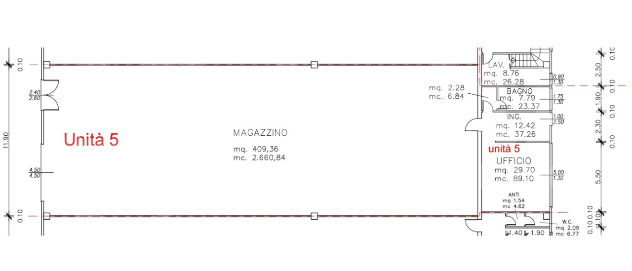 Magazzino - Planimetry 1