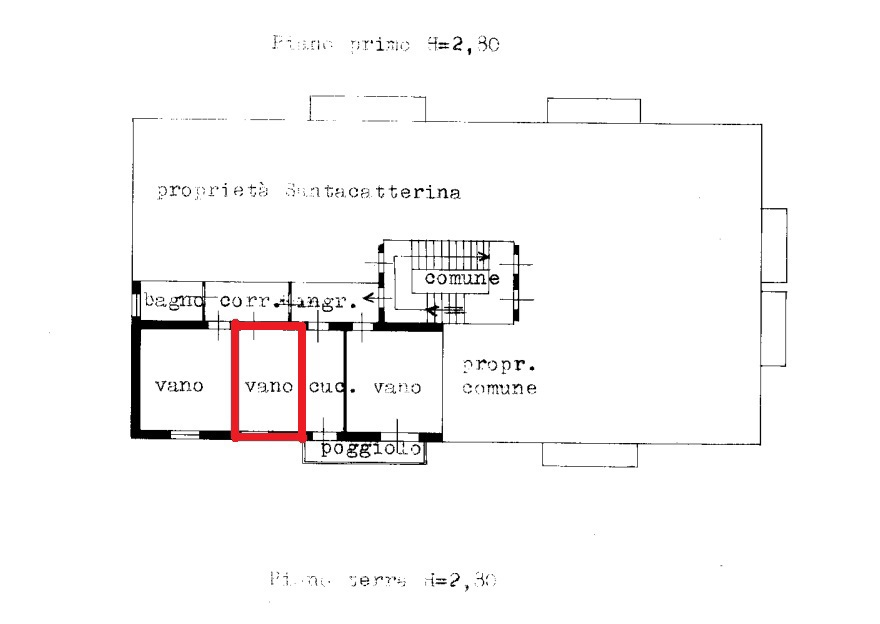 Appartamento - Planimetry 1