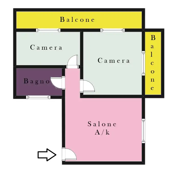 Appartamento - Planimetry 1