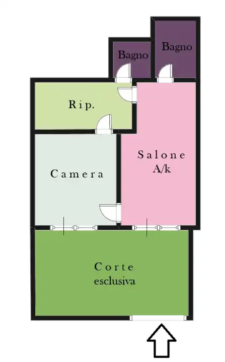 Appartamento - Planimetry 1