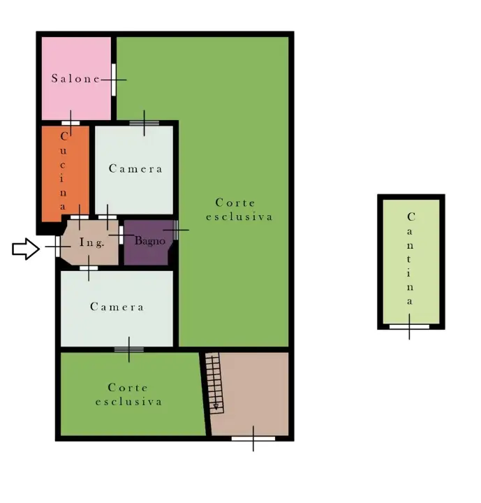 Villa - Planimetry 1