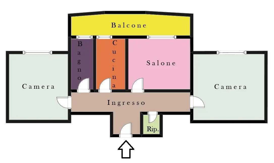 Appartamento - Planimetry 1