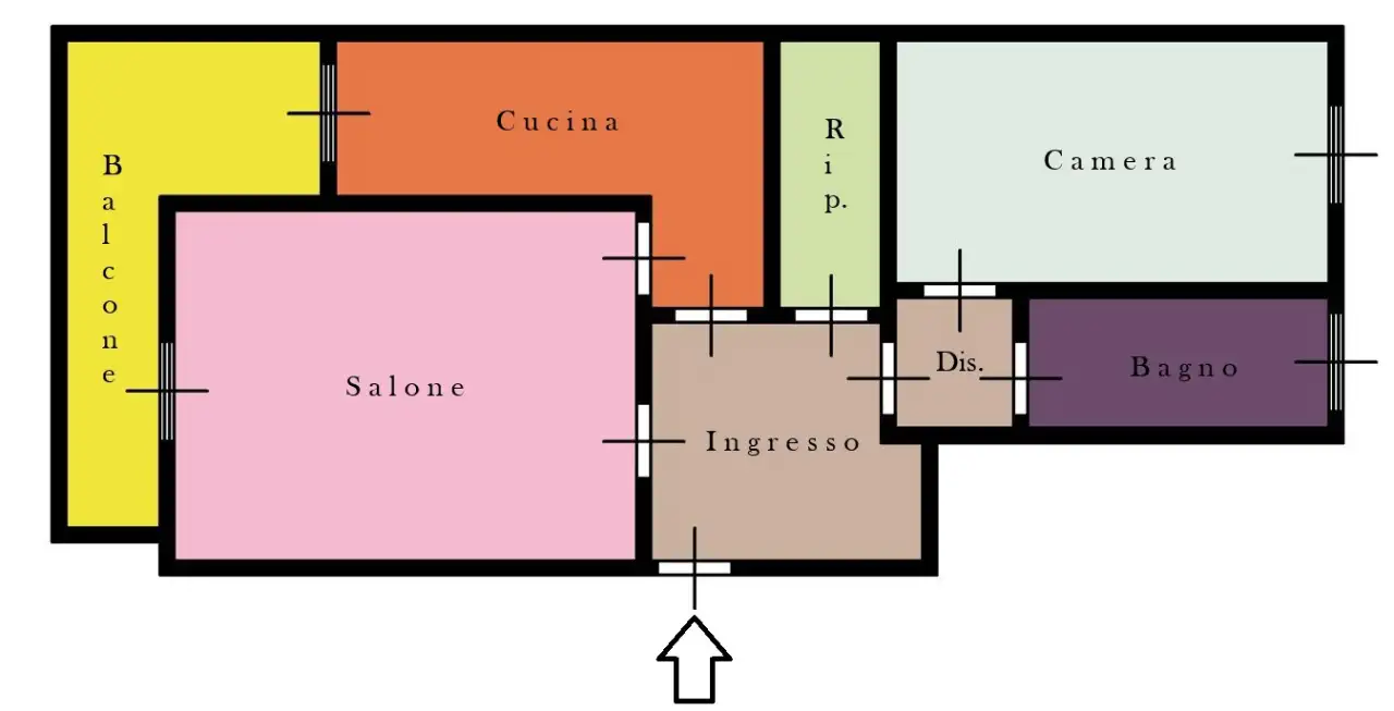 Appartamento - Planimetry 1
