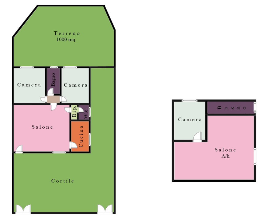 Casa Indipendente - Planimetry 1