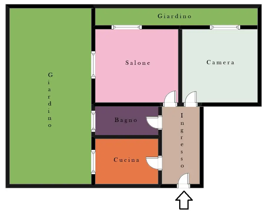 Appartamento - Planimetry 1