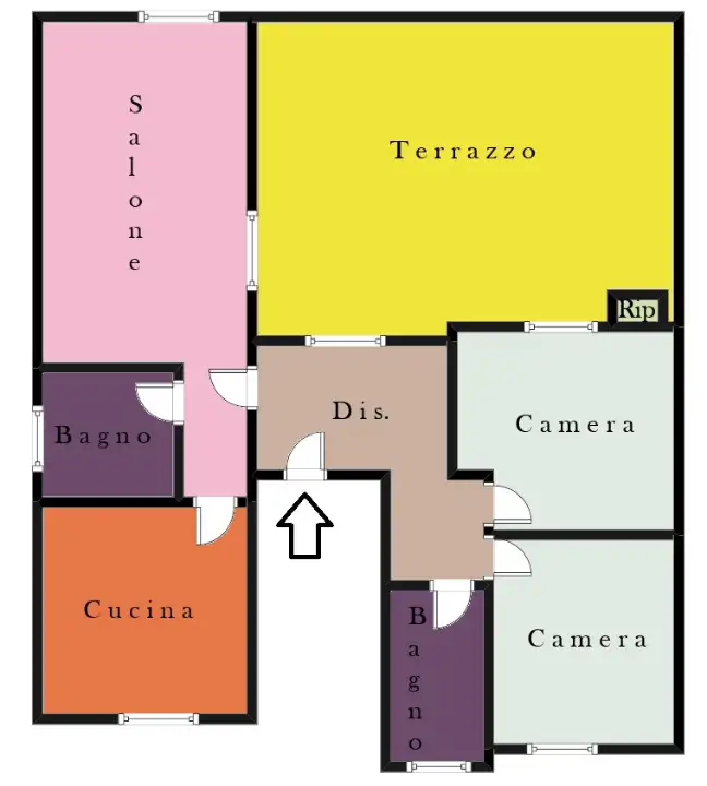 Appartamento - Planimetry 1