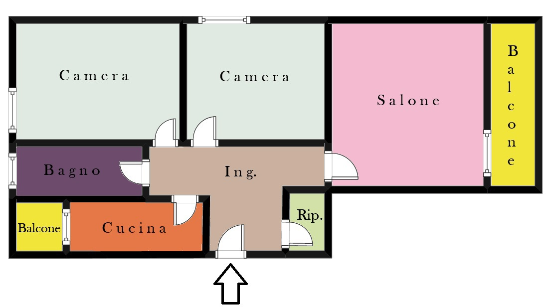 Appartamento - Planimetry 1