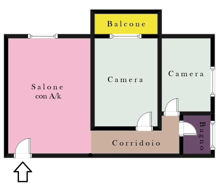 Appartamento - Planimetry 1