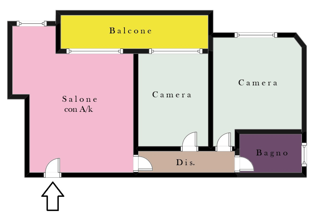 Appartamento - Planimetry 1