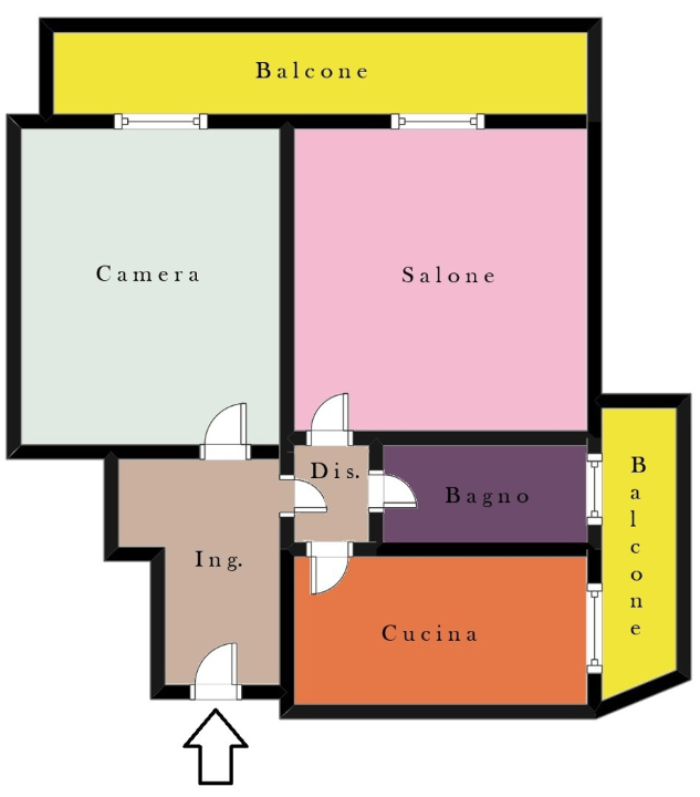 Appartamento - Planimetry 1