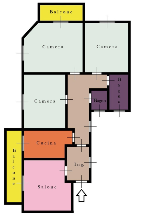 Appartamento - Planimetry 1