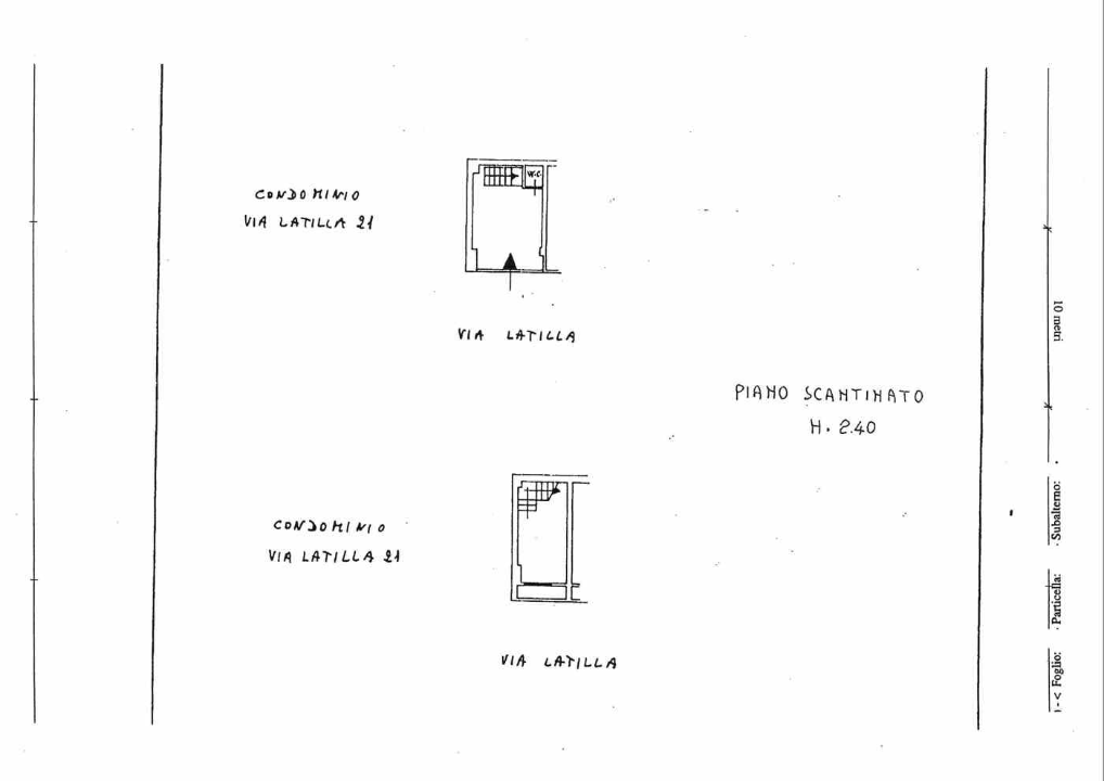 Negozio - Planimetry 1