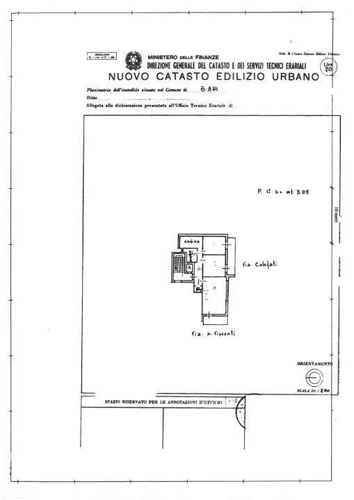 Appartamento - Planimetry 1
