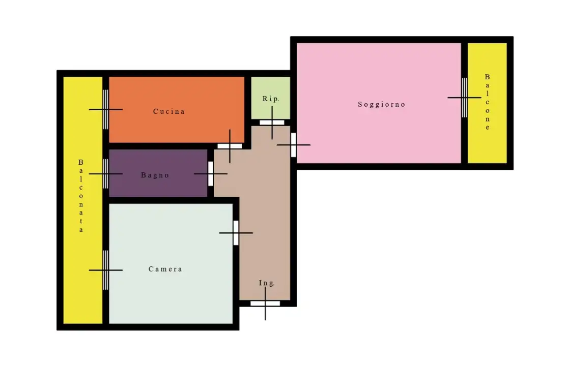 Appartamento - Planimetry 1