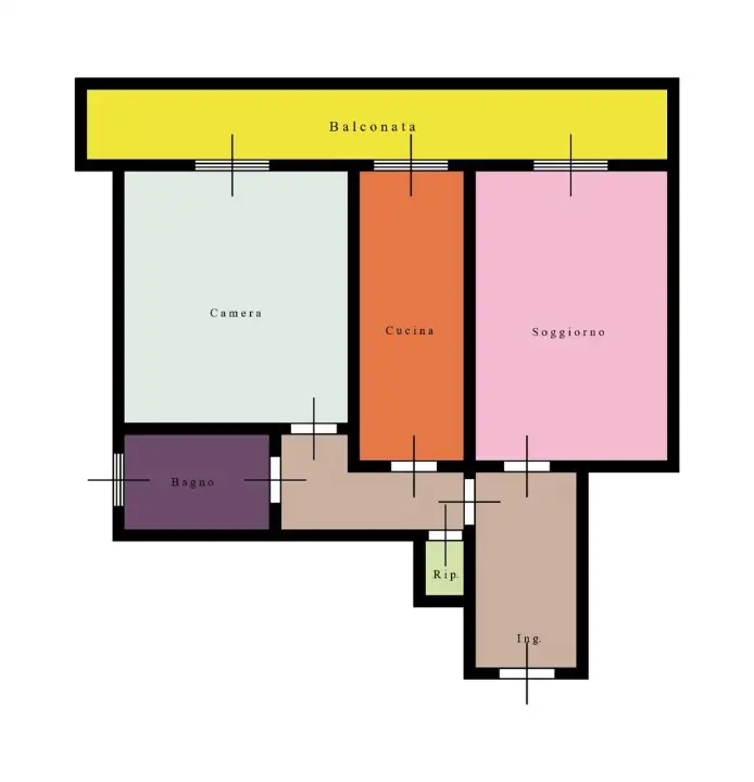 Appartamento - Planimetry 1