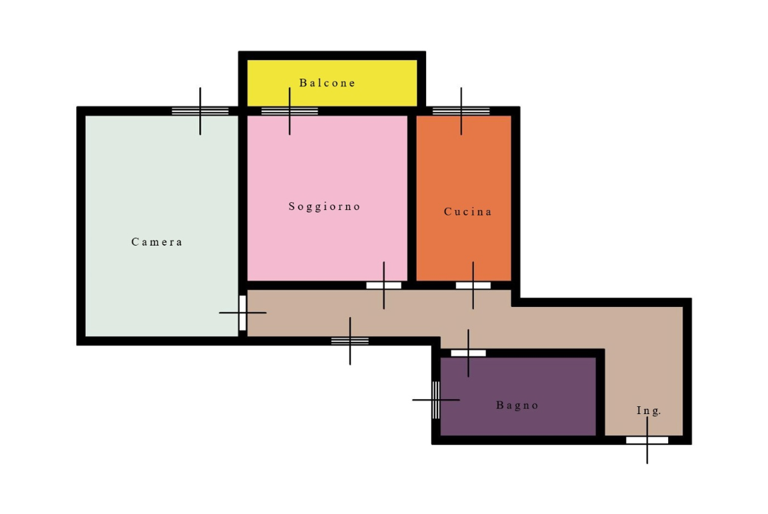 Appartamento - Planimetry 1