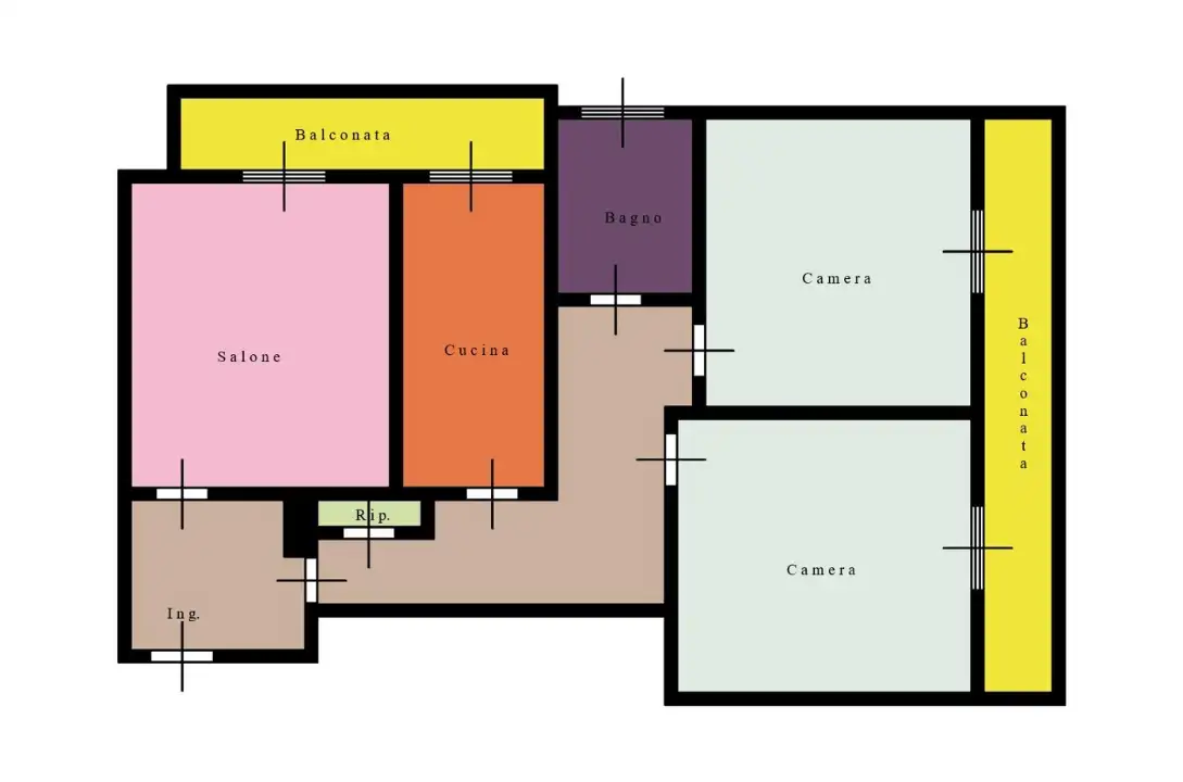 Appartamento - Planimetry 1