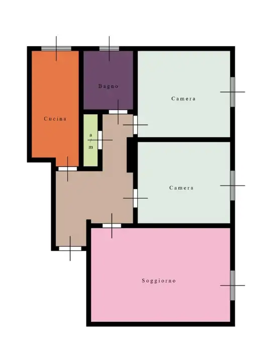 Appartamento - Planimetry 1