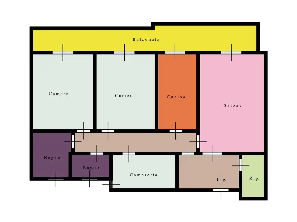 Appartamento - Planimetry 1