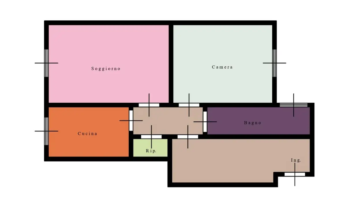 Appartamento - Planimetry 1