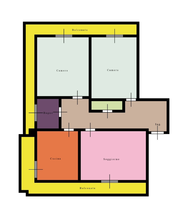 Appartamento - Planimetry 1