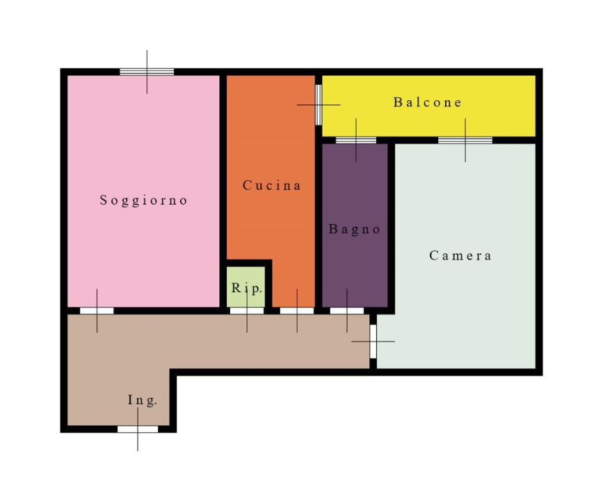 Appartamento - Planimetry 1