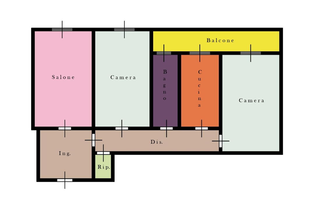 Appartamento - Planimetry 1