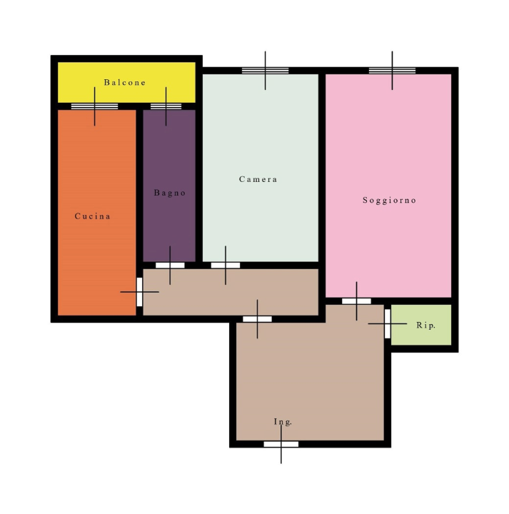 Appartamento - Planimetry 1