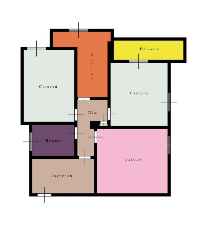 Appartamento - Planimetry 1