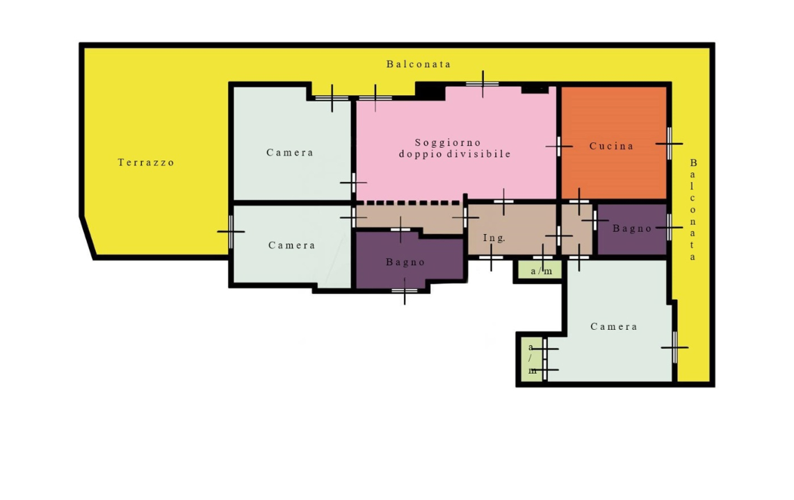 Appartamento - Planimetry 1