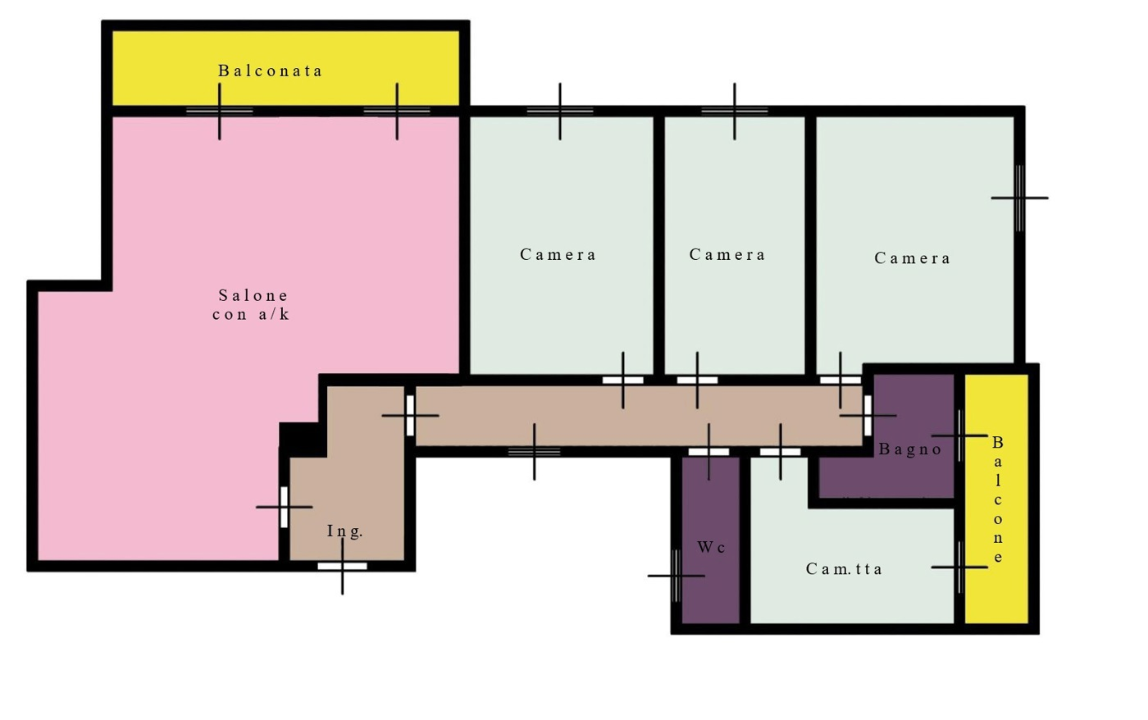 Appartamento - Planimetry 1