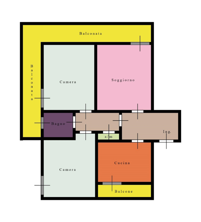 Appartamento - Planimetry 1
