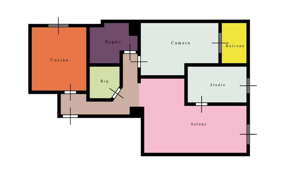 Appartamento - Planimetry 1