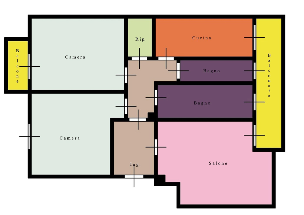 Appartamento - Planimetry 1