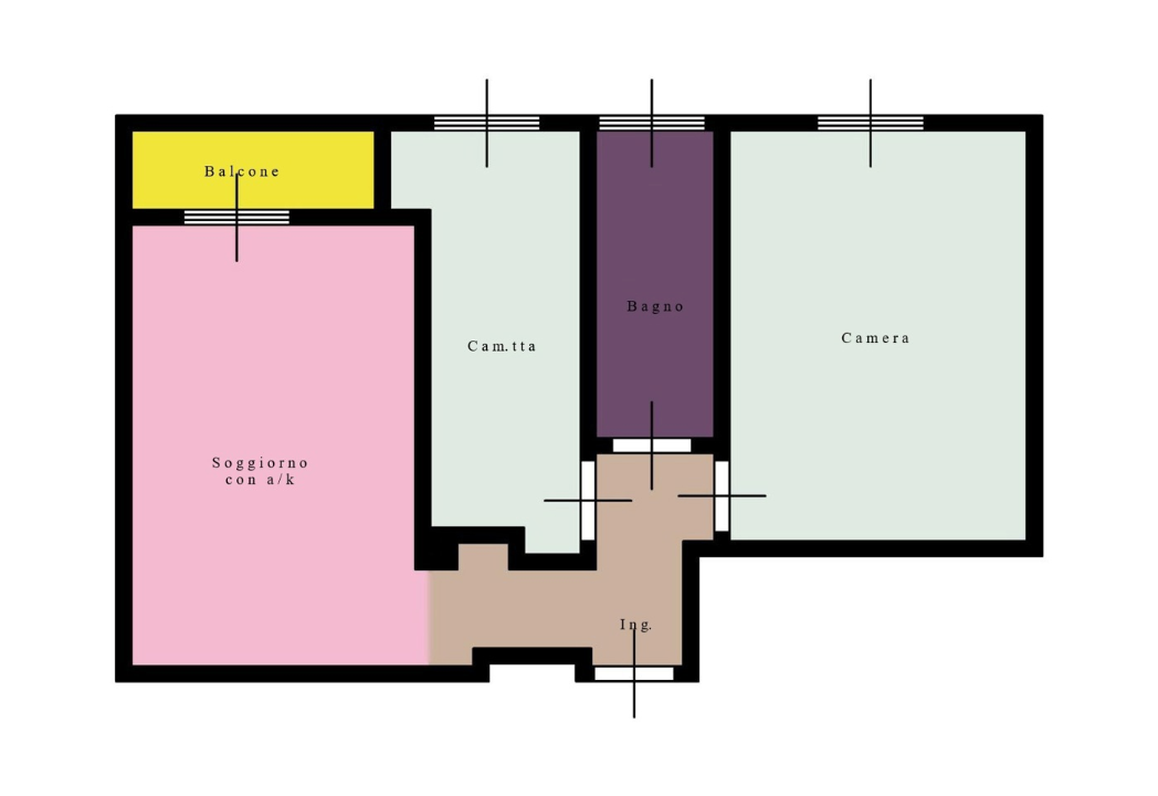 Appartamento - Planimetry 1