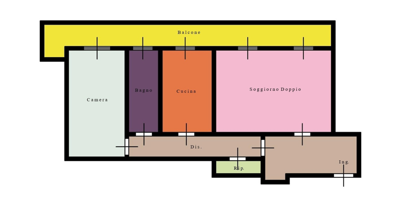 Appartamento - Planimetry 1
